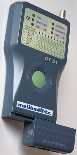 Тестер непрерывности - CT 51 - MULTIMETRIX - для кабеля