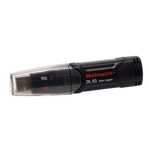 Регистратор данных для измерения температуры - DL 53  - MULTIMETRIX - влажности / USB / без экрана