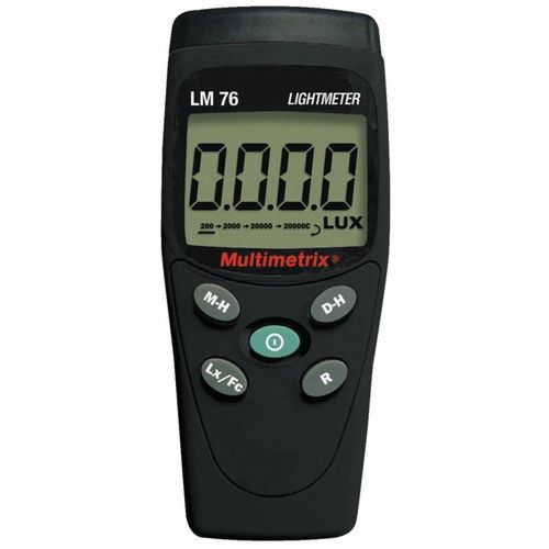 Цифровой люксметр - LM 76 - MULTIMETRIX