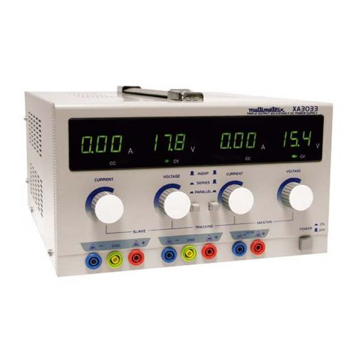 Источник питания для монтажа в стол - XA 3033  - MULTIMETRIX - AC/DC / с тремя выходами / регулируемый