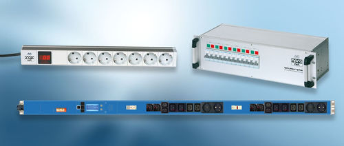 Корпус стойка 19 дюймов - apra-norm Elektromechanik GmbH - из алюминия / для распределения электроэнергии / для коммутации