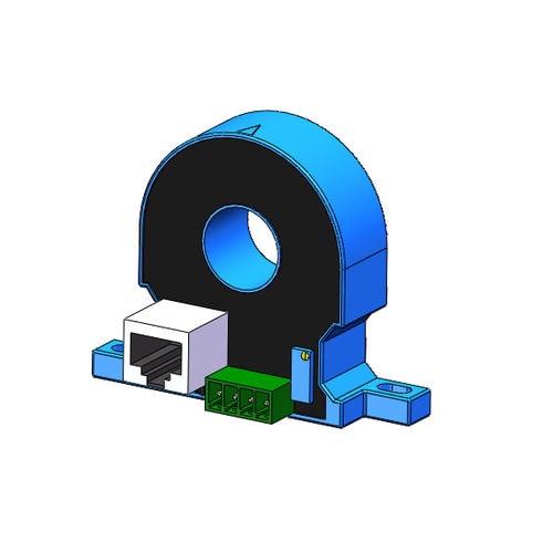 Токоприемник тока утечки - SCD10 - Shenzhen Socan Technologies Co.,Ltd - с закрытым контуром / крепление на панели / вставной