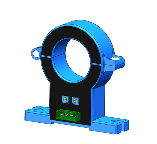 Токоприемник с эффектом Холла с открытым контуром - SCY7-200A - Shenzhen Socan Technologies Co.,Ltd - с зажимом / крепление на панели / вставной