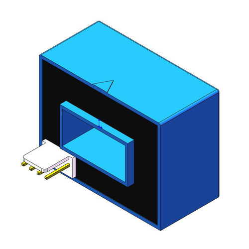 Токоприемник с эффектом Холла с открытым контуром - SCK3M-400A - Shenzhen Socan Technologies Co.,Ltd - фиксированный / крепление на панели / вставной