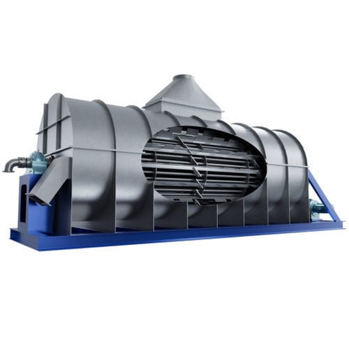 Осушитель для пучков кабелей - SUNKAIER INDUSTRIAL TECHNOLOGY CO.,LTD. - ротационный / непрерывного действия / горизонтальный