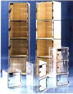 Шкаф для хранения - B series - ADS LAMINAIRE - напольный / с полками / из ПВХ