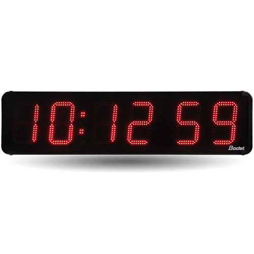 Часы для улицы - HMS LED 25 - BODET TIME SPORT - светодиодное / цифровое / с 6 цифрами