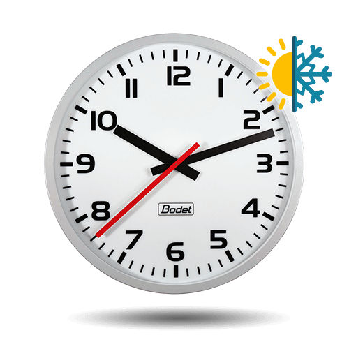 Двустороннее часы - Profil 760 - BODET TIME SPORT - для улицы / аналоговое / NTP