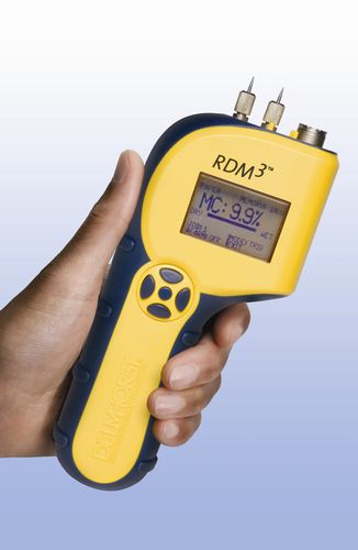 Измеритель влажности для бумаги - RDM-3P - Delmhorst Europe - игольчатый / с цифровым дисплеем / портативный