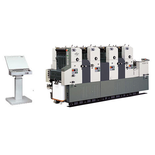 Листовая офсетная печатная машина - 340HA-4 - RYOBI MHI Graphic Technology - средний формат / 4-цветная / для бумаги