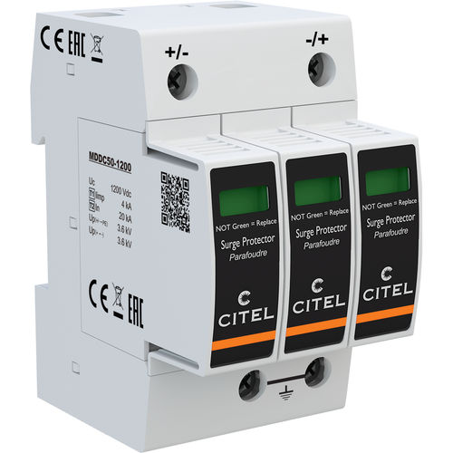 Коробка разрядника тип 2 - DDC50-21Y series - CITEL - защита от перенапряжения / высокая энергия / для непрерывного электропитания