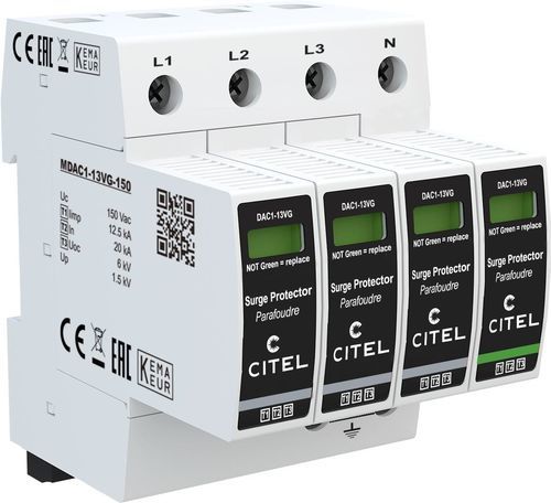 Молниеотвод низкого напряжения - DAC1-13VGS series - CITEL - тип 3 / типа 1+2 / защита от перенапряжения