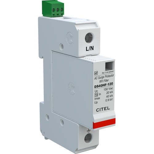 Молниеотвод тип 2 - DS40HF series - CITEL - для сети Ethernet / общего режима / из термопластика