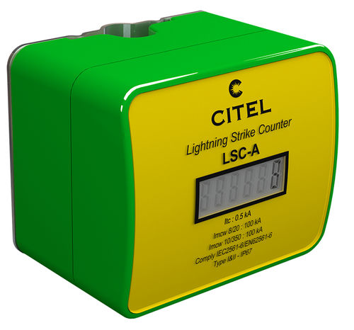 Цифровой счетчик ударов молнии - 0.5 - 100 kA |LSC-A - CITEL - электронный
