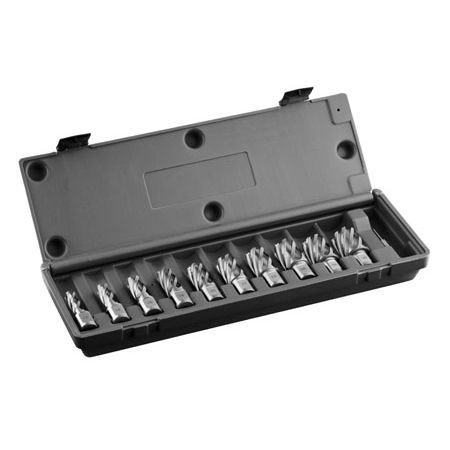 Корончатое сверло HSS - HCS.KIT/10 - Euroboor - хвостовик Велдона