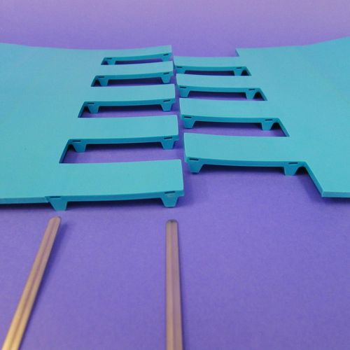Перфорированная конвейерная лента - PosiClean® - TANALS_ERO Joint® - гладкая / из полиуретана / из PU