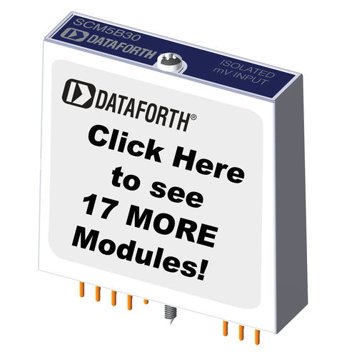 Входной модуль для RTD - SCM5B35 Series - Dataforth Corporation - аналоговый / для установки на печатной плате