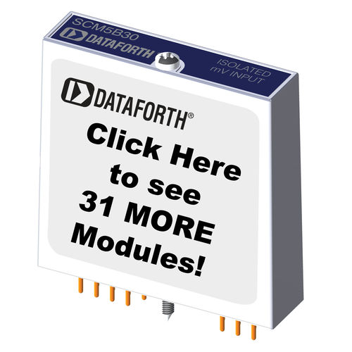 Входной модуль частоты - SCM5B45 Series - Dataforth Corporation - для установки на печатной плате