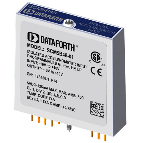 Входной модуль обработки сигналов - SCM5B48-01 - Dataforth Corporation - для акселерометра