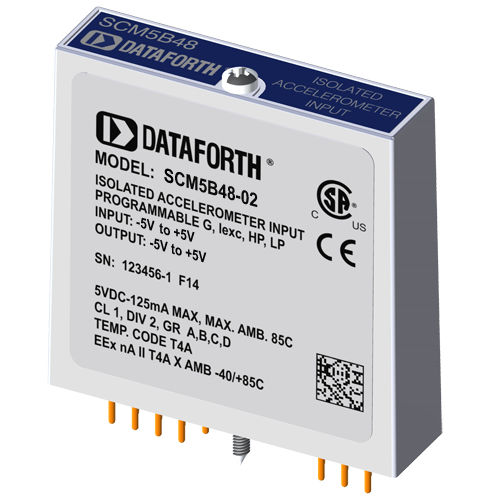 Входной модуль обработки сигналов - SCM5B48-02 - Dataforth Corporation - для акселерометра