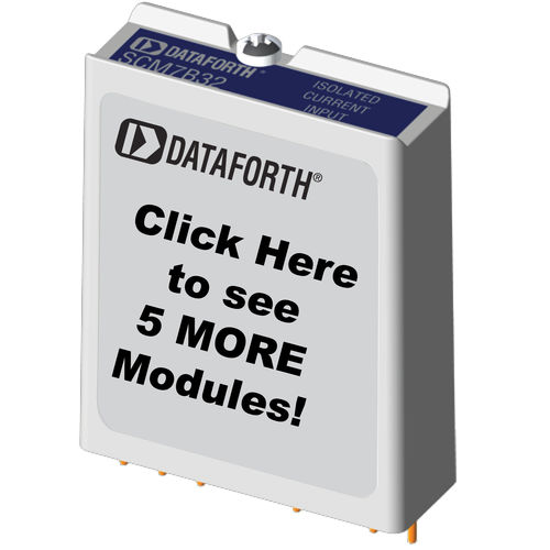Входной модуль напряжения - SCM7B33 Series - Dataforth Corporation - изолированный