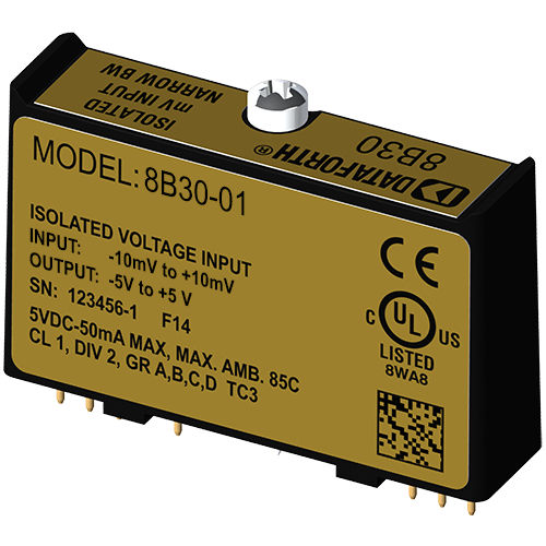 Аналоговый входной модуль - 8B30-01 - Dataforth Corporation - напряжения