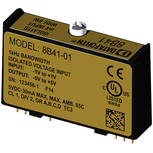 Входной модуль обработки сигналов - 8B41-01 - Dataforth Corporation - напряжения
