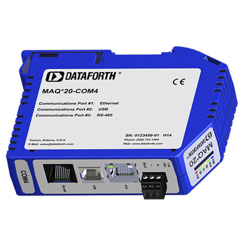 Коммуникационный модуль Ethernet - MAQ20-COM4 - Dataforth Corporation - USB / RS-485 / ModBUS RTU