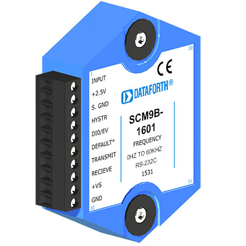 Входной модуль обработки сигналов - SCM9B-1601 - Dataforth Corporation - частоты / от датчика до ПК