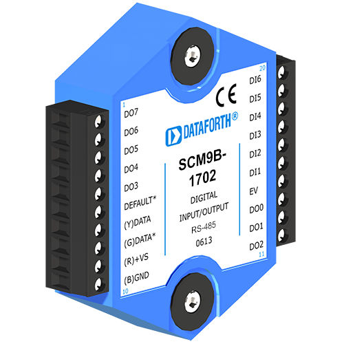 Модуль обработки сигналов от датчика до ПК - SCM9B-1702 - Dataforth Corporation - с цифровыми входами / цифровые выходы