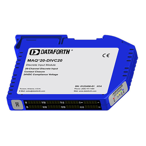 Входной модуль высокая плотность - MAQ20-DIVC20 - Dataforth Corporation - аналоговый / 20 каналов / напряжения