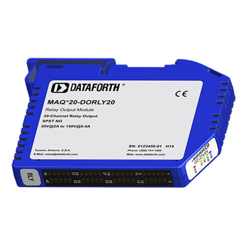Выходной модуль с релейным выходом - MAQ20-DORLY20 - Dataforth Corporation - аналоговый / 8 релейных выходов / для автоматизации процесса