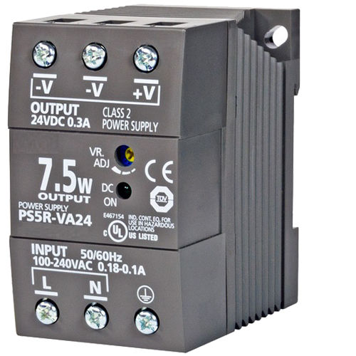 Импульсный источник электропитания - PWR-PS5R120W - Dataforth Corporation - на DIN-рейке / AC/DC / с одним выходом