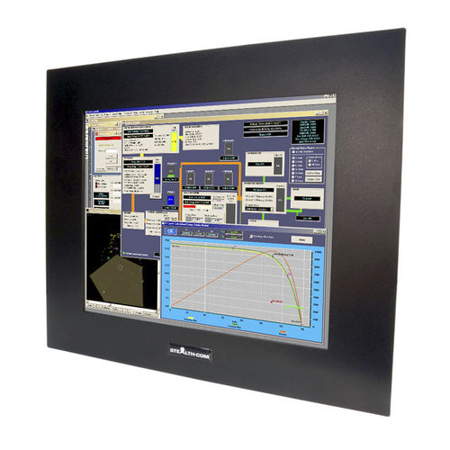 Монитор LCD - SV-1901-PM - Stealth - сенсорный / промышленный / 19"
