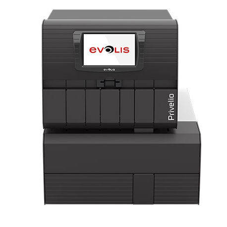 Принтер для карт - Privelio XT - EVOLIS - с теплопередачей / для письменного стола / цветной