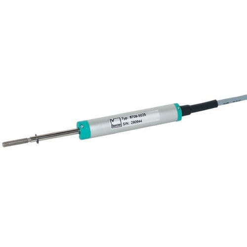 Линейный датчик перемещения - 8709 - burster präzisionsmesstechnik gmbh & co kg - механический / с потенциометром с пружиной / аналоговый