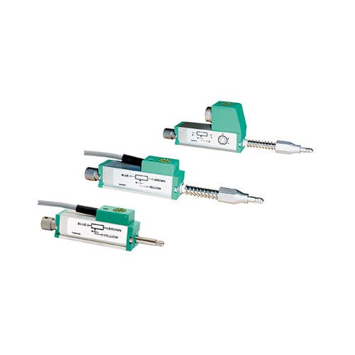 Линейный датчик перемещения - 8712, 8713 - burster präzisionsmesstechnik gmbh & co kg - с потенциометром с пружиной / аналоговый / IP40