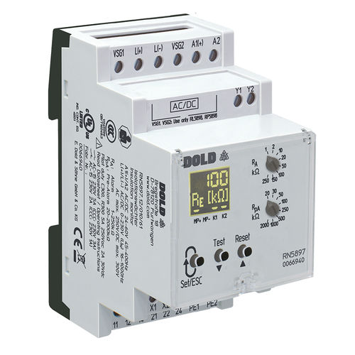 Тестер изоляции для сети AC - VARIMETER IMD | RN 5897/010 - DOLD - DC / AC/DC / на DIN-рейке