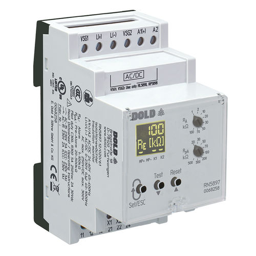 Тестер изоляции для сети AC - VARIMETER IMD | RN 5897/020 - DOLD - AC/DC / DC / на DIN-рейке
