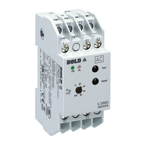 Тестер изоляции для сети AC - IL 5880 - DOLD - на DIN-рейке / для генератора