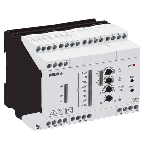 Тестер изоляции для сети AC - LK 5896 - DOLD - DC / AC/DC / на DIN-рейке