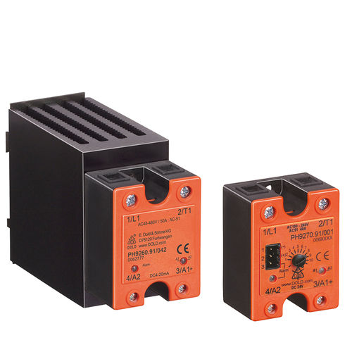 Статическое реле AC - POWERSWITCH | PH 9260 - DOLD - двухфазное / на DIN-рейке / с тепловым радиатором
