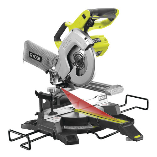 Торцовочная пила - R18MS216-0 - RYOBI - по дереву / с подвижным узлом / беспроводная
