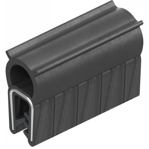 Кромочный уплотнитель - 1011-15 - EMKA Beschlagteile GmbH & Co. KG - из каучука / из БНК / U-образный
