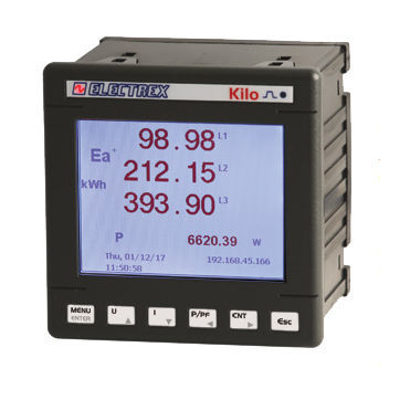 Анализатор светодиода - PFNK9-1Q5D9-F21 KILO NET 96 PQ WEB LOG 16 FULL - ELECTREX - для наблюдения / для электросети / сети перем. тока