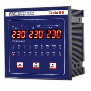 Анализатор для наблюдения - PFA8C11-02 ZEPTO 96 - ELECTREX - для электросети / сети перем. тока / промышленный