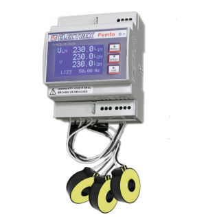 Анализатор для наблюдения - PFA64M1-0A-B FEMTO MID D4 ECT - ELECTREX - для электросети / для проверки соответствия нормативным требованиям / промышленный