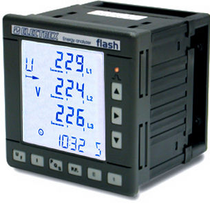 Железный анализатор - PFA2C10-82 - ELECTREX - качества энергии / встраиваемый