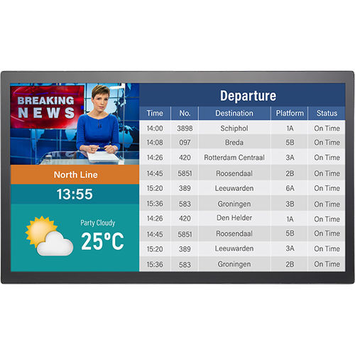 Табло TFT - XPPD 24-0P10A - NEXCOM International Co., Ltd - с мультисенсорным экраном / цветное / 1920x1080