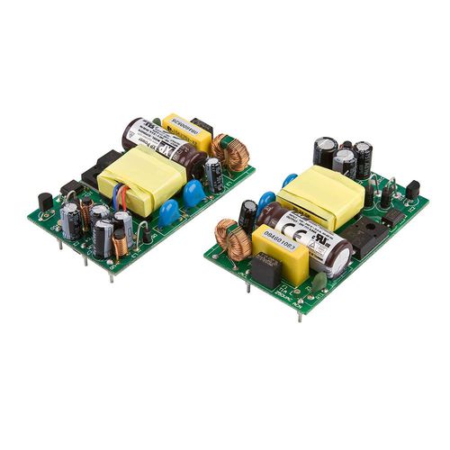 Источник электропитания для печатной платы - ECP20 series - XP Power - с открытым корпусом / AC/DC / с одним выходом